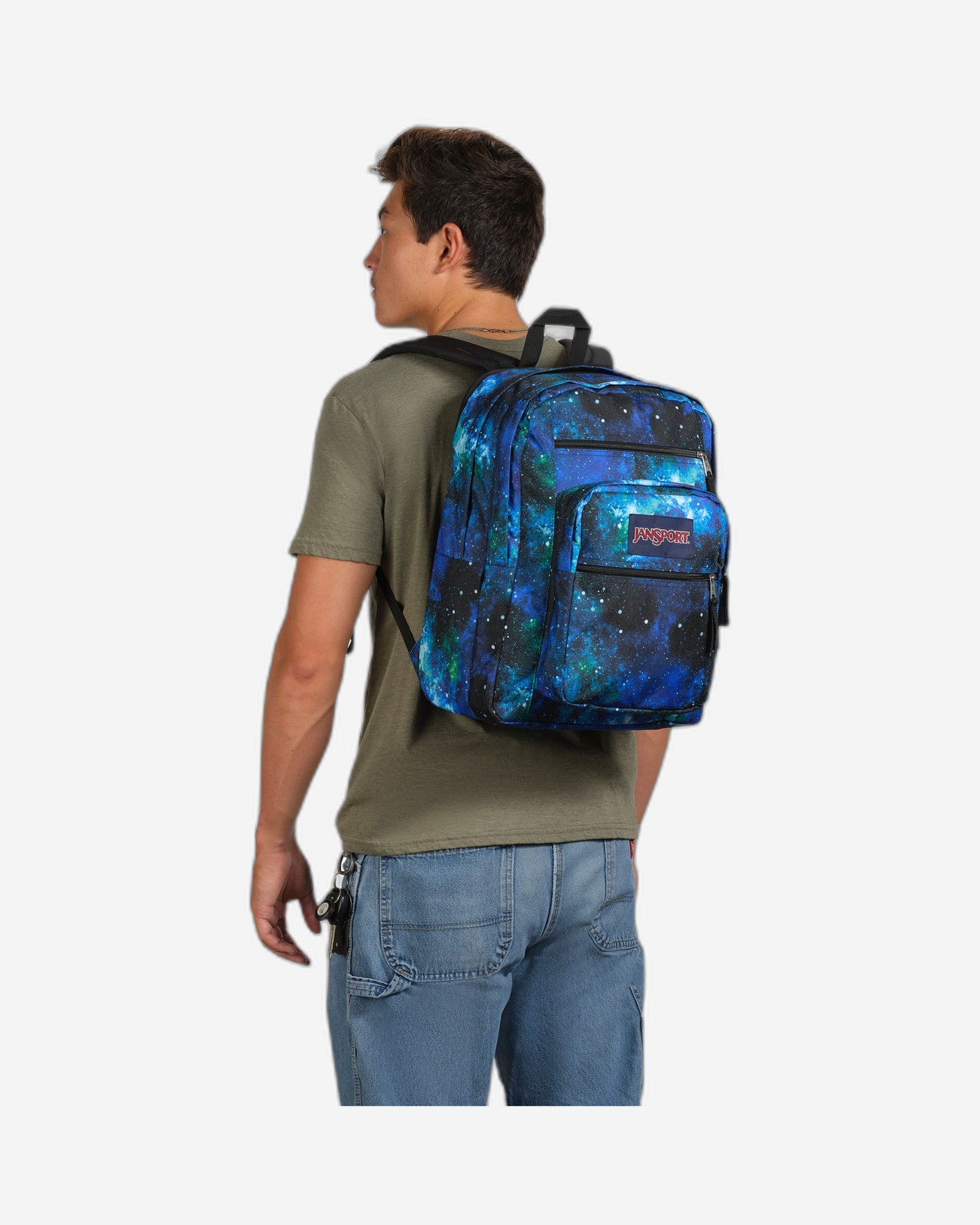 حقيبة ظهر كبيرة للكمبيوتر المحمول JanSport Big Student Cyberspacegalax EK0A5BAH6E21