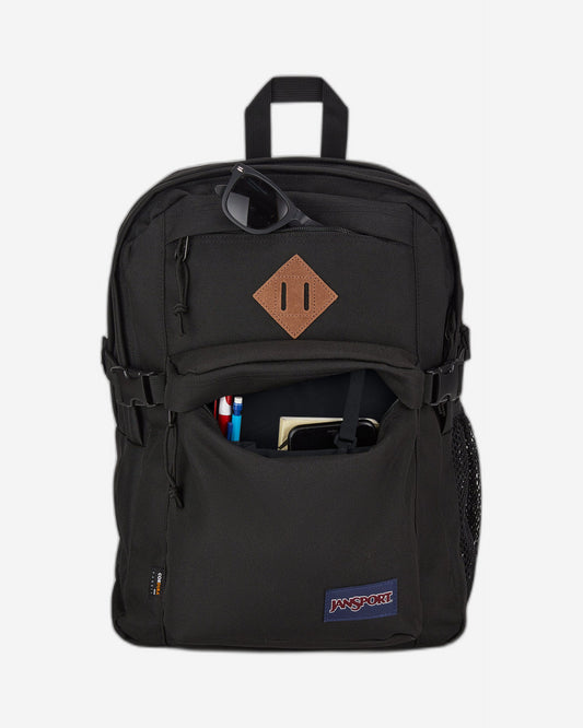حقيبة ظهر كبيرة للكمبيوتر المحمول JanSport Main Campus Fx باللون الأسود EK0A5BFBN551