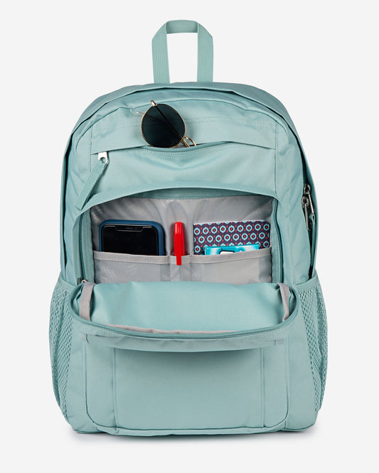 حقيبة ظهر JanSport Drawsack برباط، لون أخضر فاتح، EK0A5BAJ0W31