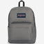 حقيبة ظهر JanSport SuperBreak Plus متوسطة الحجم للكمبيوتر المحمول، لون رمادي جرافيتي