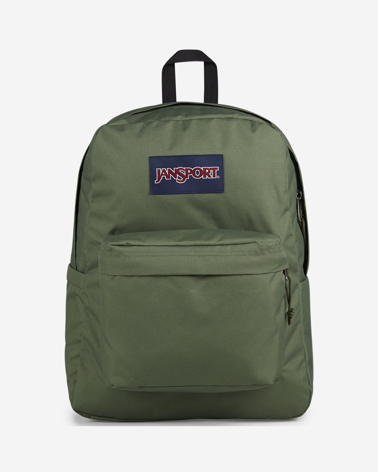 حقيبة ظهر JanSport SuperBreak Plus متوسطة الحجم لحمل الكمبيوتر المحمول، لون أخضر