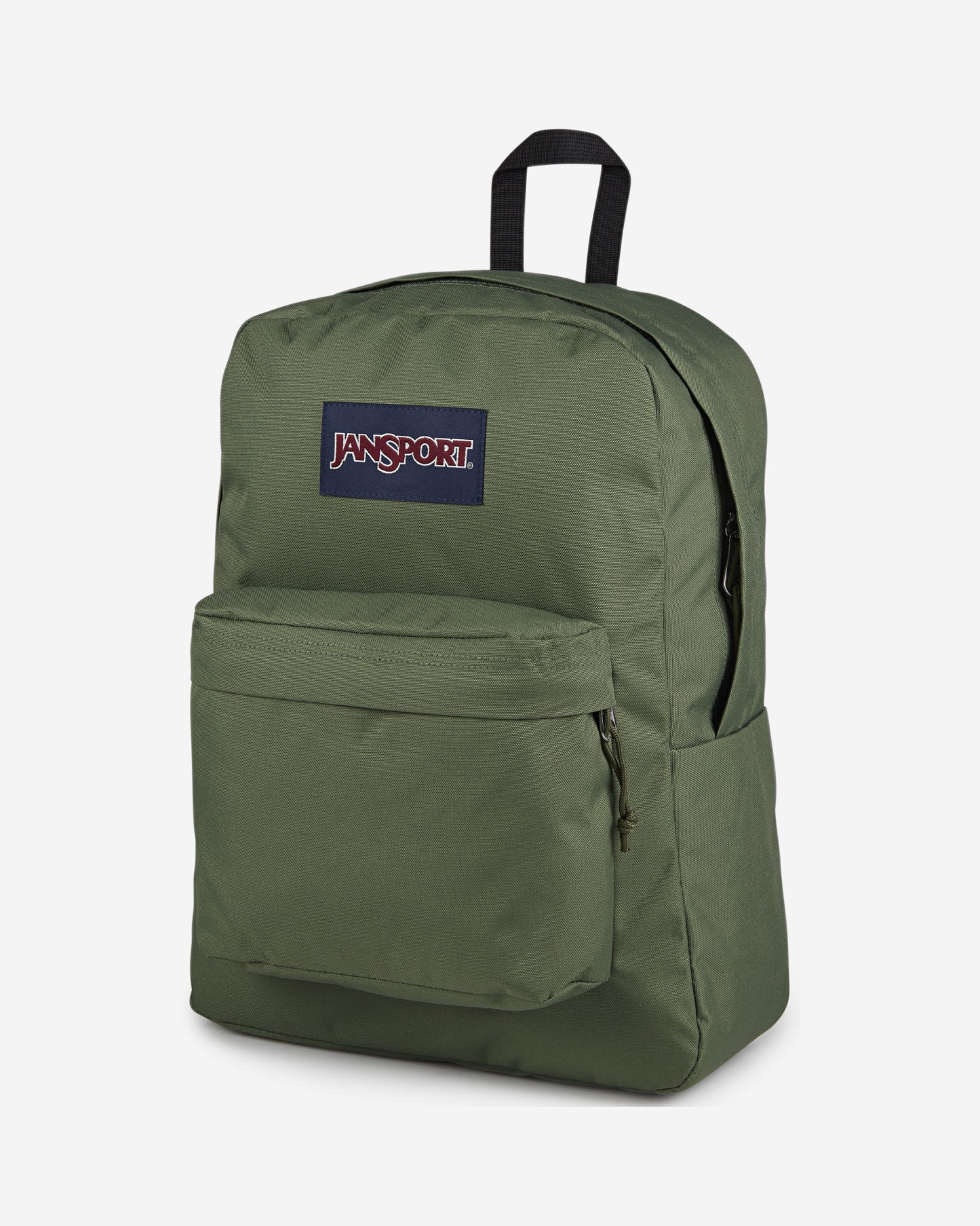 حقيبة ظهر JanSport SuperBreak Plus متوسطة الحجم لحمل الكمبيوتر المحمول، لون أخضر