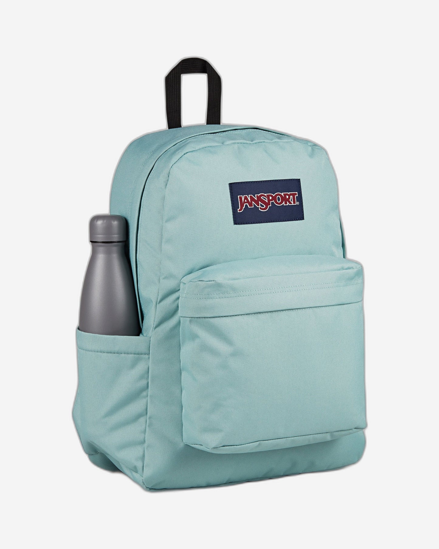 حقيبة ظهر JanSport SuperBreak Plus متوسطة الحجم للكمبيوتر المحمول - لون أخضر فاتح EK0A5BAO0W31