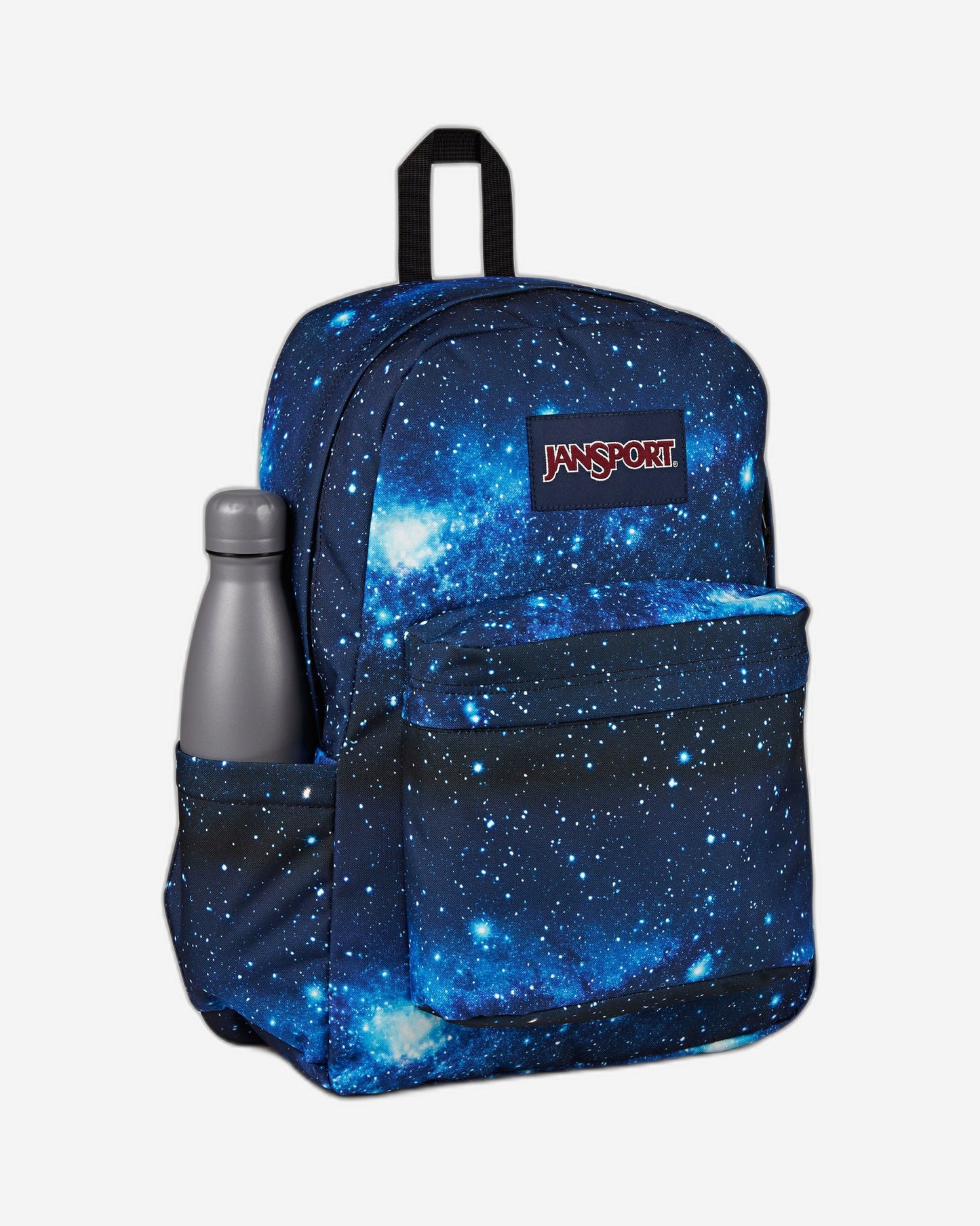 حقيبة ظهر JanSport SuperBreak Plus متوسطة الحجم للكمبيوتر المحمول بتصميم Stellar Starfie