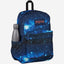 حقيبة ظهر JanSport SuperBreak Plus متوسطة الحجم للكمبيوتر المحمول بتصميم Stellar Starfie