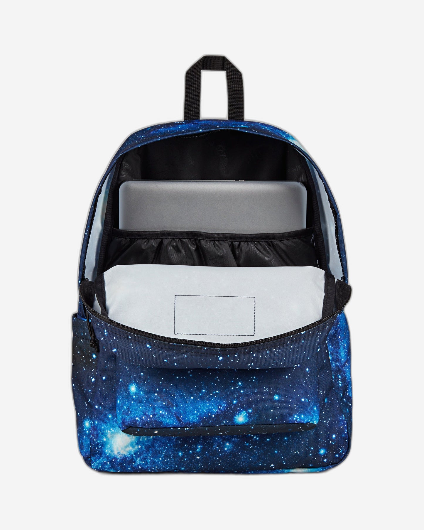 حقيبة ظهر JanSport SuperBreak Plus متوسطة الحجم للكمبيوتر المحمول بتصميم Stellar Starfie