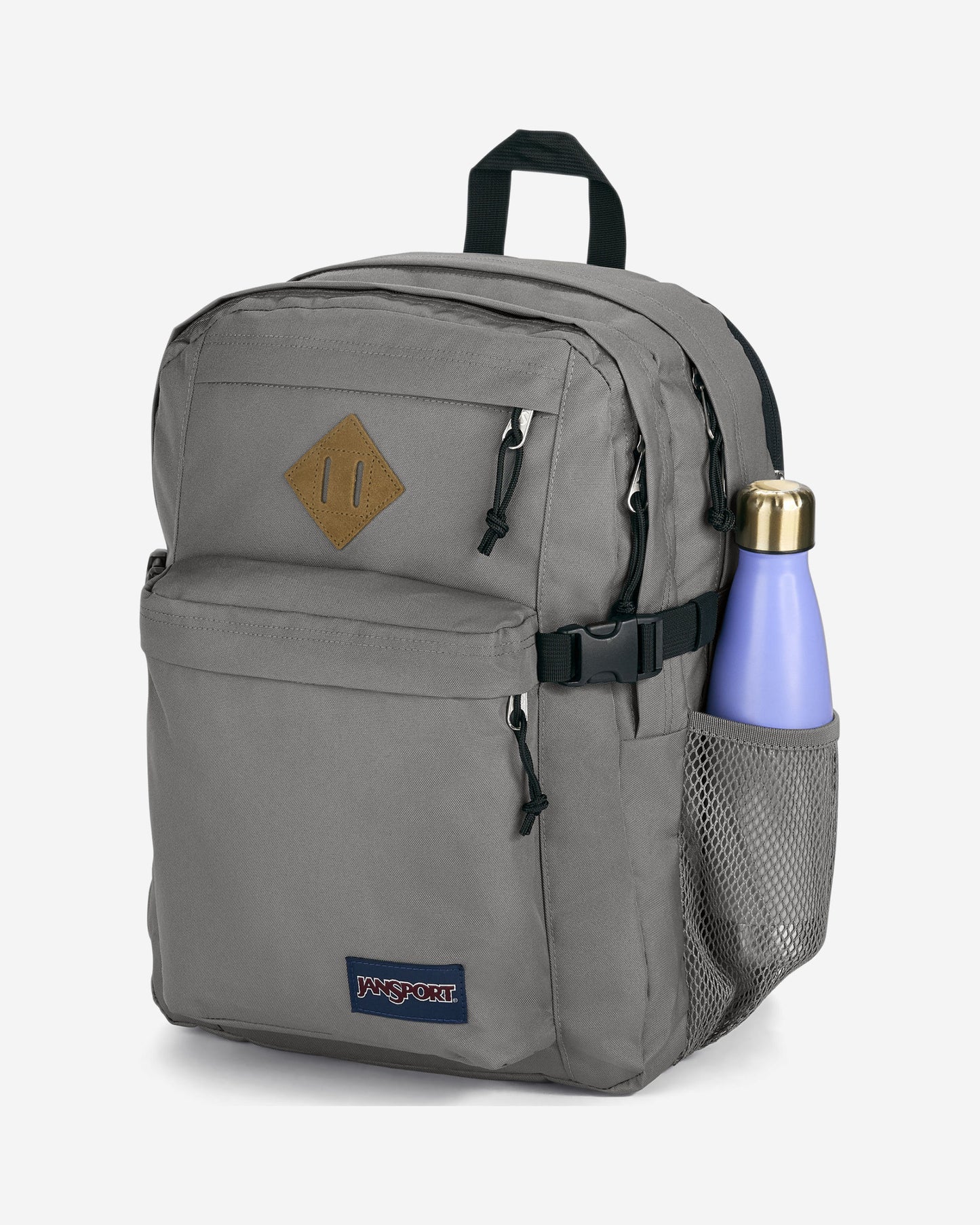 حقيبة ظهر كبيرة للكمبيوتر المحمول من JanSport Main Campus باللون الرمادي الجرافيتي EK0A5BDSN601