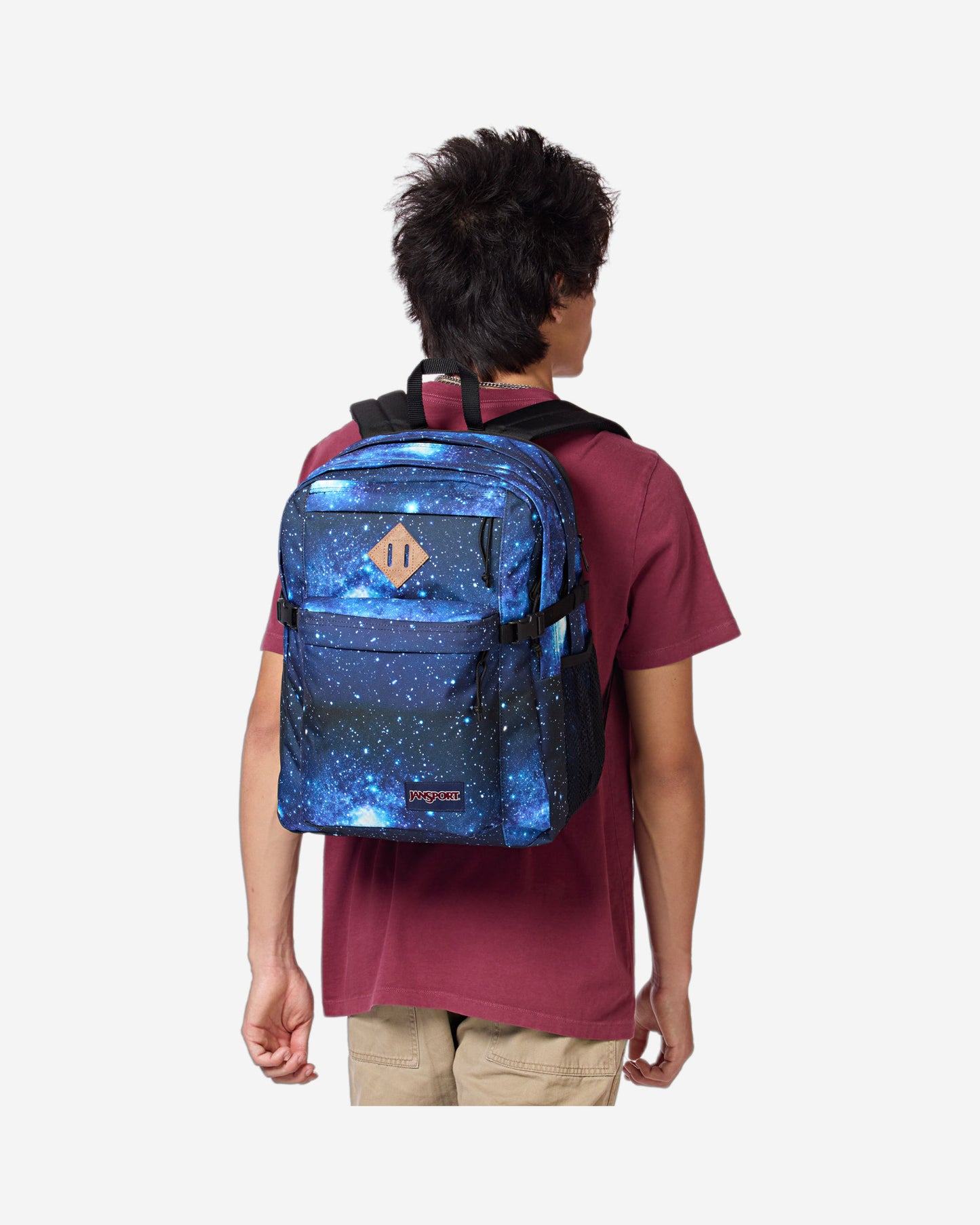 حقيبة ظهر JanSport Main Campus الكبيرة لأجهزة الكمبيوتر المحمول Stellar Starfie