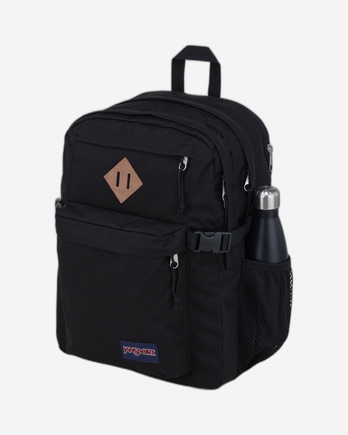 حقيبة ظهر كبيرة للكمبيوتر المحمول من JanSport Main Campus باللون الأسود EK0A5BDSN551