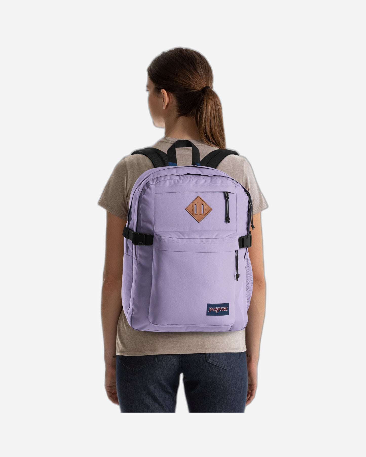 حقيبة ظهر كبيرة للكمبيوتر المحمول من JanSport Main Campus بلون بنفسجي فاتح EK0A5BDSW301