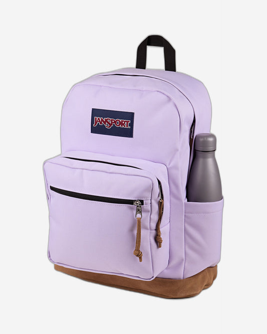 حقيبة ظهر JanSport Right Pack كبيرة للكمبيوتر المحمول بلون بنفسجي فاتح EK0A5BAPW301
