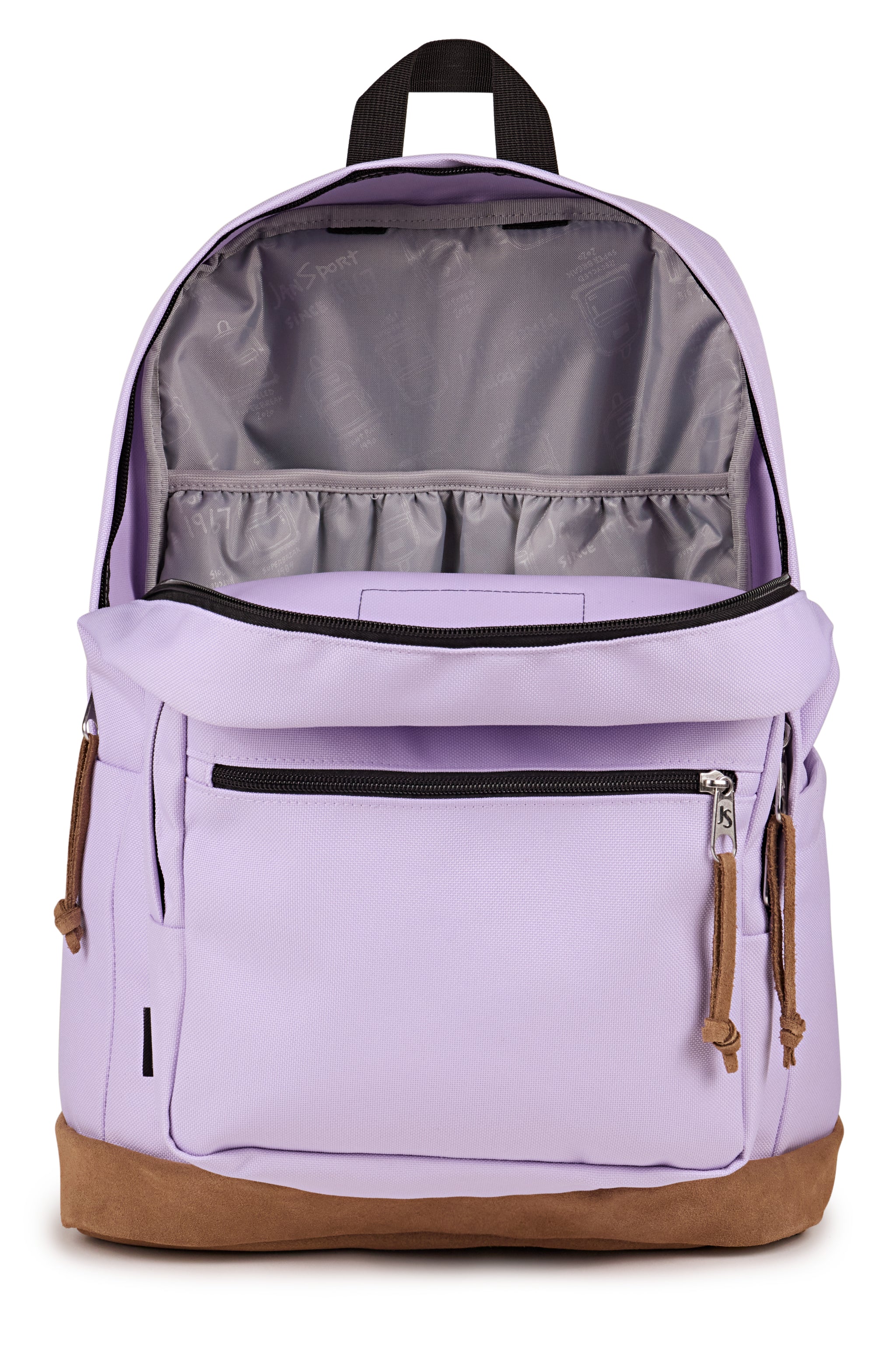 حقيبة ظهر JanSport Right Pack كبيرة للكمبيوتر المحمول بلون بنفسجي فاتح EK0A5BAPW301