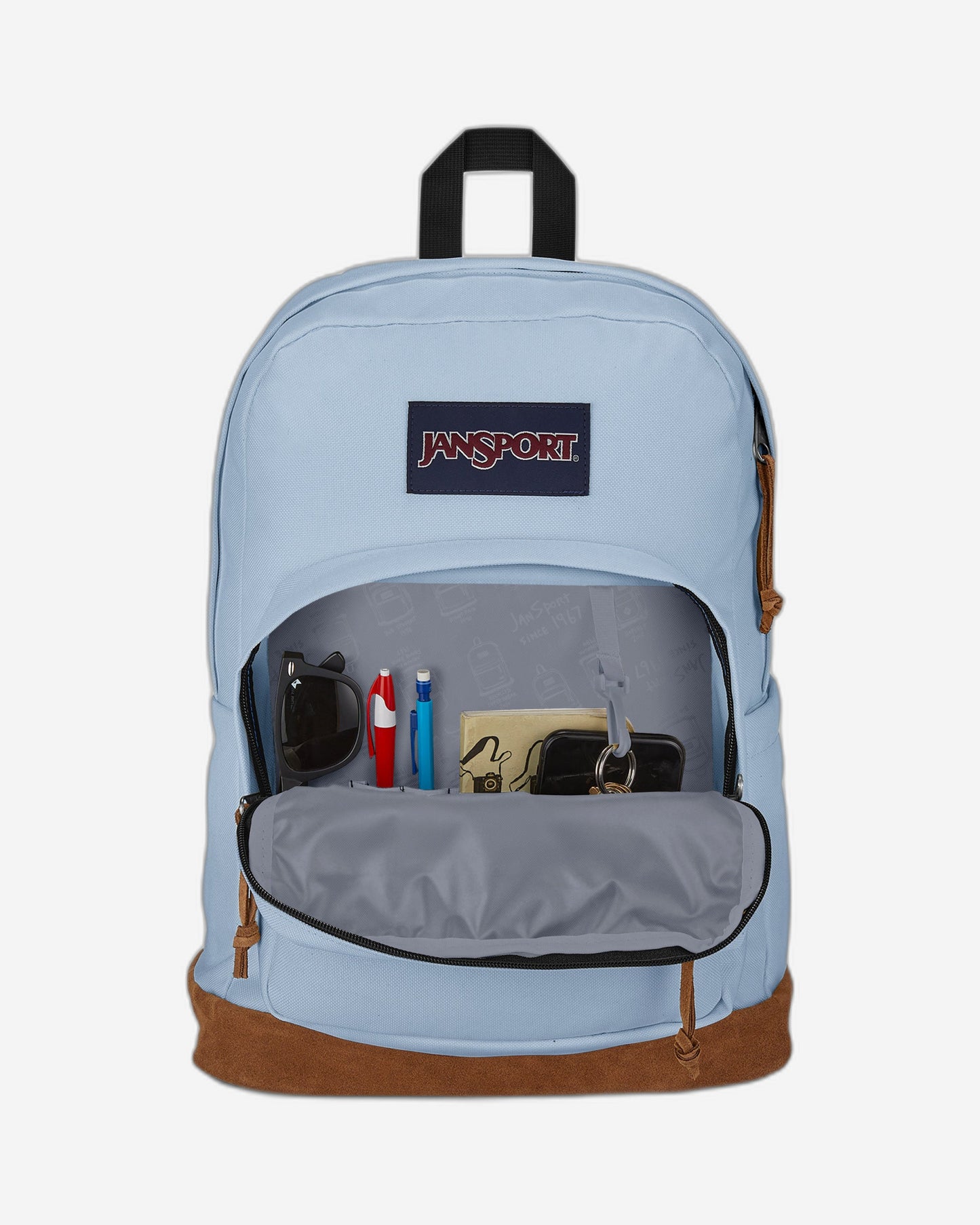 حقيبة ظهر JanSport Right Pack كبيرة للكمبيوتر المحمول باللون الأزرق الداكن EK0A5BAPN571