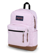 حقيبة ظهر جان سبورت رايت باك كبيرة للكمبيوتر المحمول - لون وردي ثلجي - EK0A5BAP4Y21