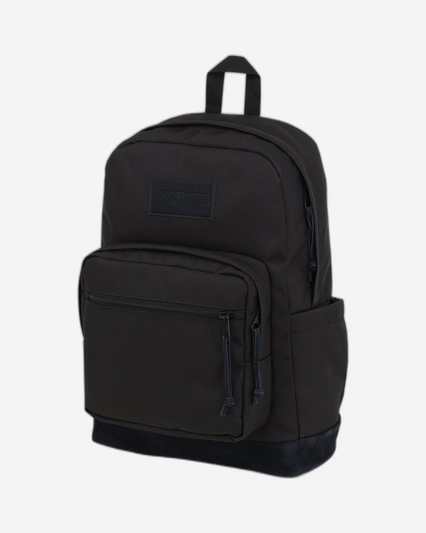 حقيبة ظهر كبيرة للكمبيوتر المحمول من جان سبورت، لون أسود أحادي اللون