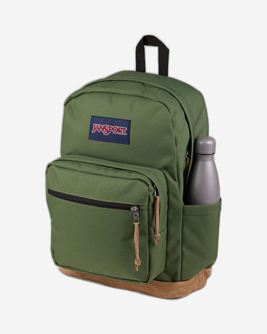 حقيبة ظهر JanSport Right Pack كبيرة للكمبيوتر المحمول Cargo باللون الأخضر EK0A5BAP2T31
