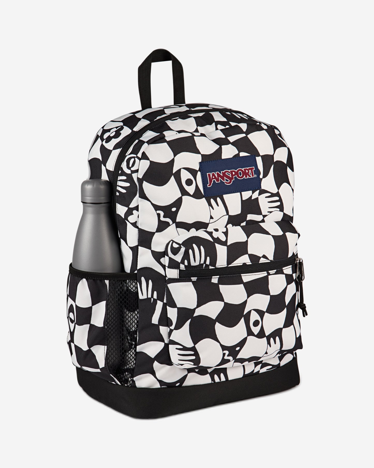 حقيبة ظهر JanSport Cross Town Plus متوسطة الحجم للكمبيوتر المحمول Gravity Check EK0A5BLB0W91