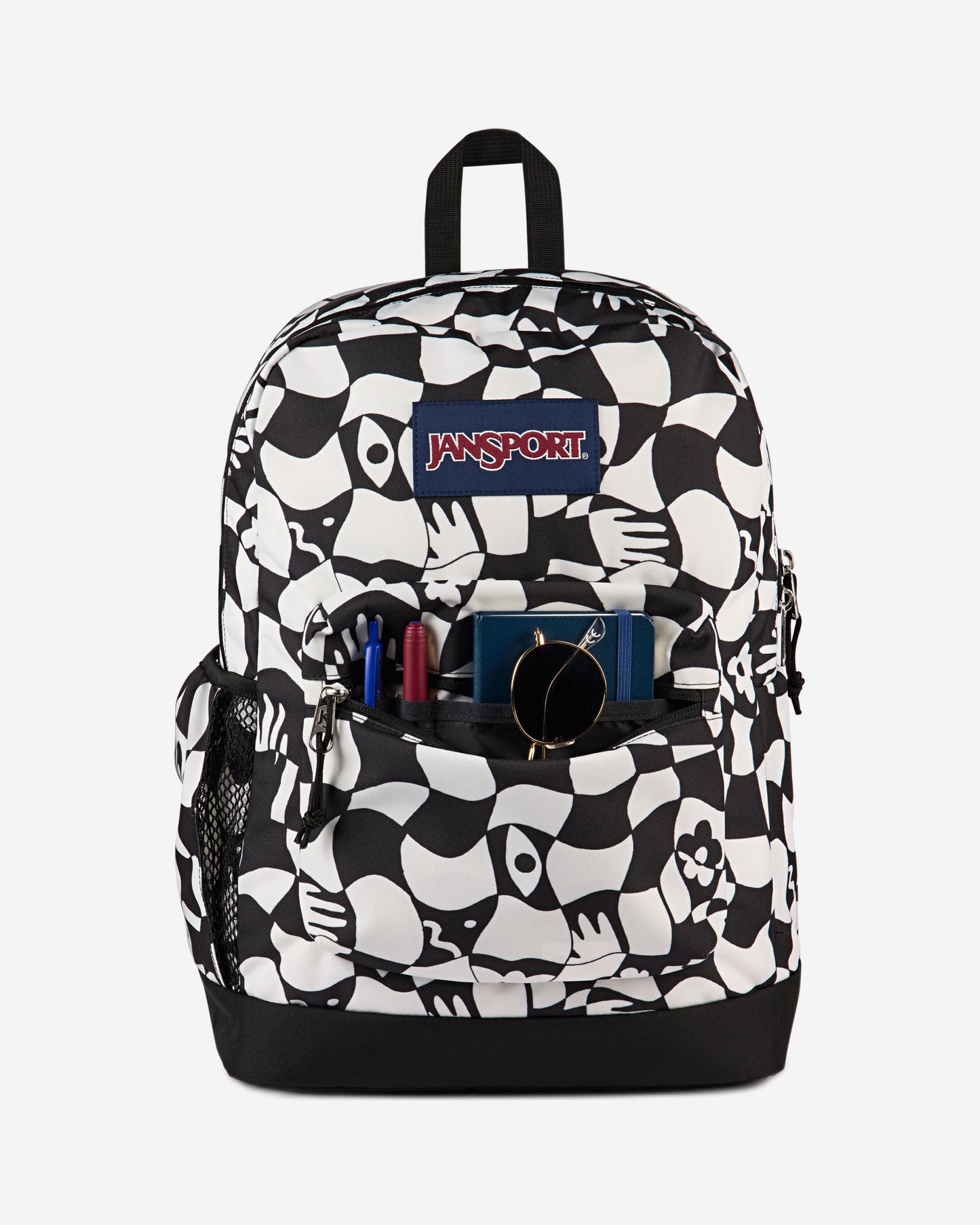 حقيبة ظهر JanSport Cross Town Plus متوسطة الحجم للكمبيوتر المحمول Gravity Check EK0A5BLB0W91
