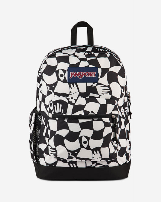 حقيبة ظهر JanSport Cross Town Plus متوسطة الحجم للكمبيوتر المحمول Gravity Check EK0A5BLB0W91