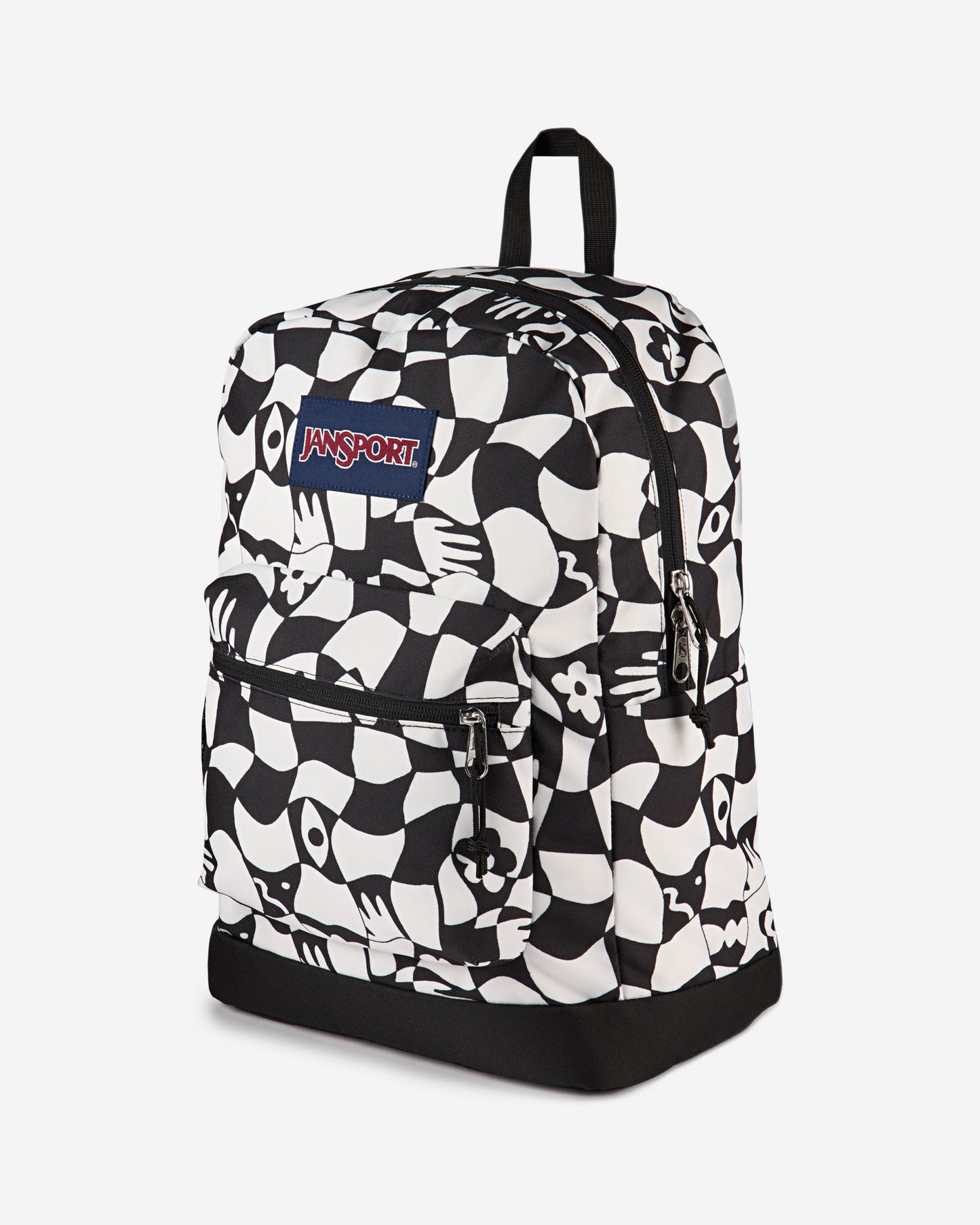 حقيبة ظهر JanSport Cross Town Plus متوسطة الحجم للكمبيوتر المحمول Gravity Check EK0A5BLB0W91