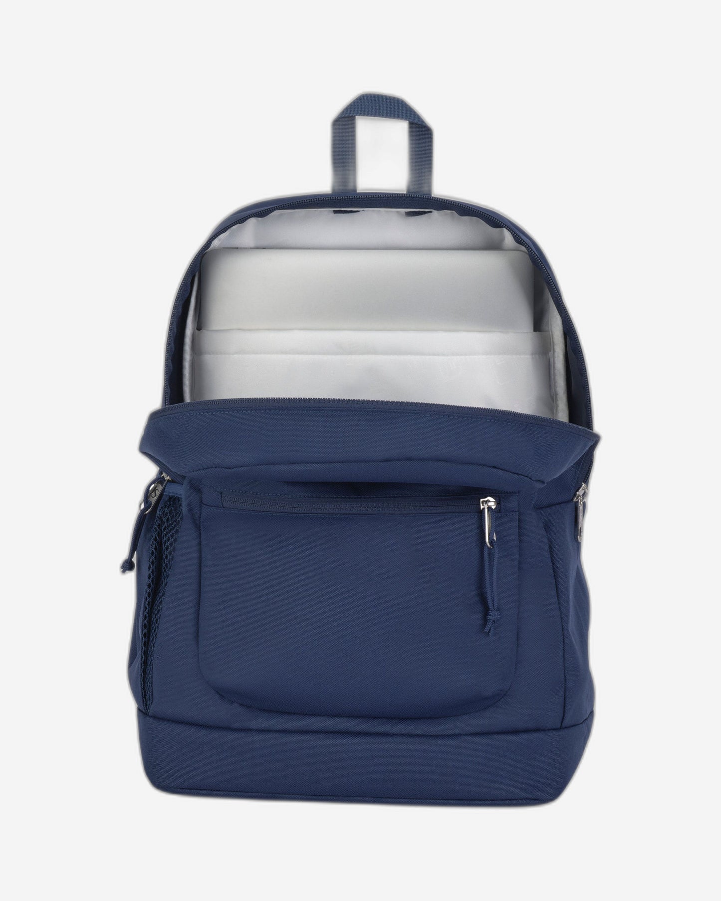 حقيبة ظهر JanSport Cross Town Plus متوسطة الحجم للكمبيوتر المحمول باللون الأزرق الداكن EK0A5BLBN541