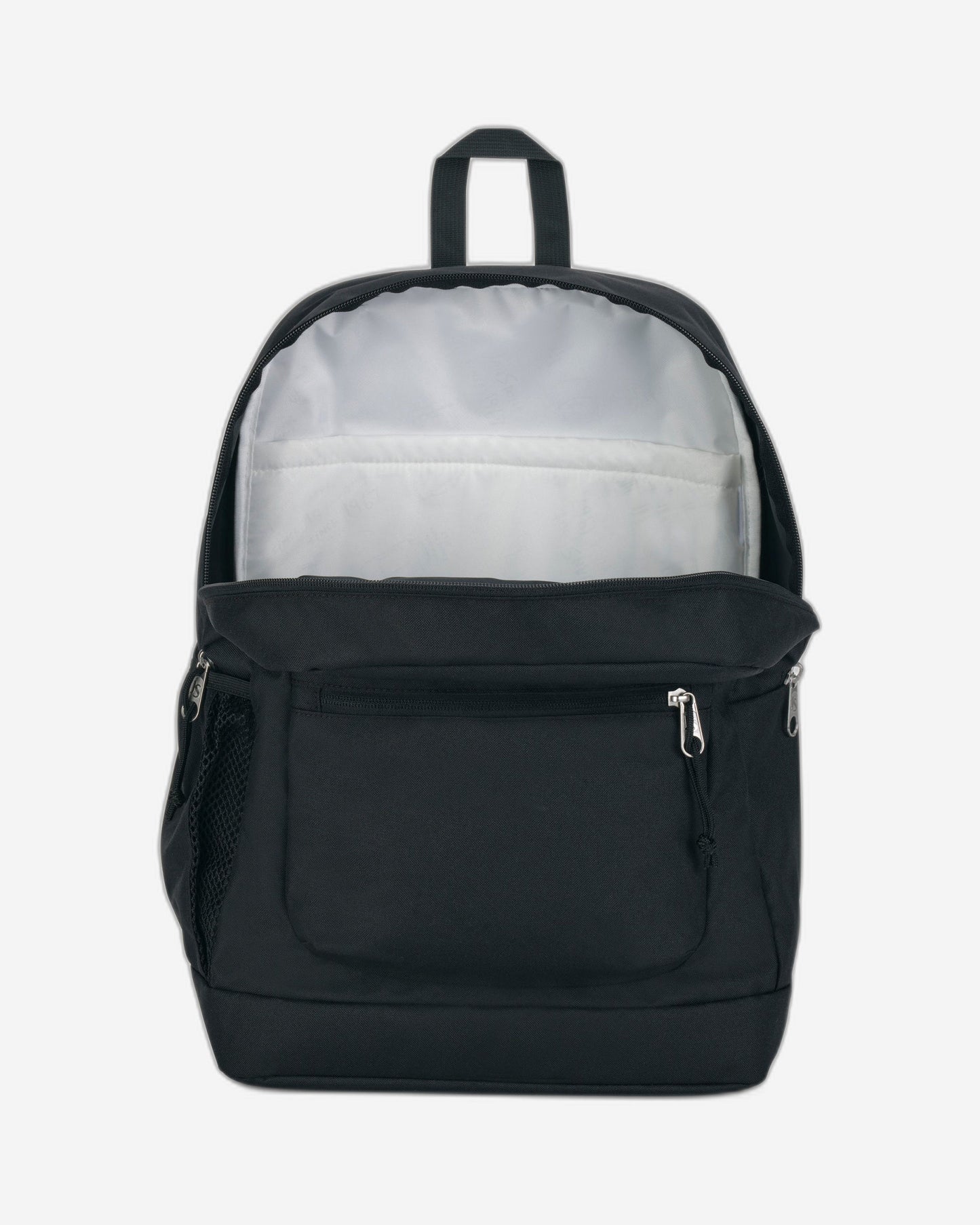 حقيبة ظهر JanSport Cross Town Plus متوسطة الحجم للكمبيوتر المحمول باللون الأسود EK0A5BLBN551