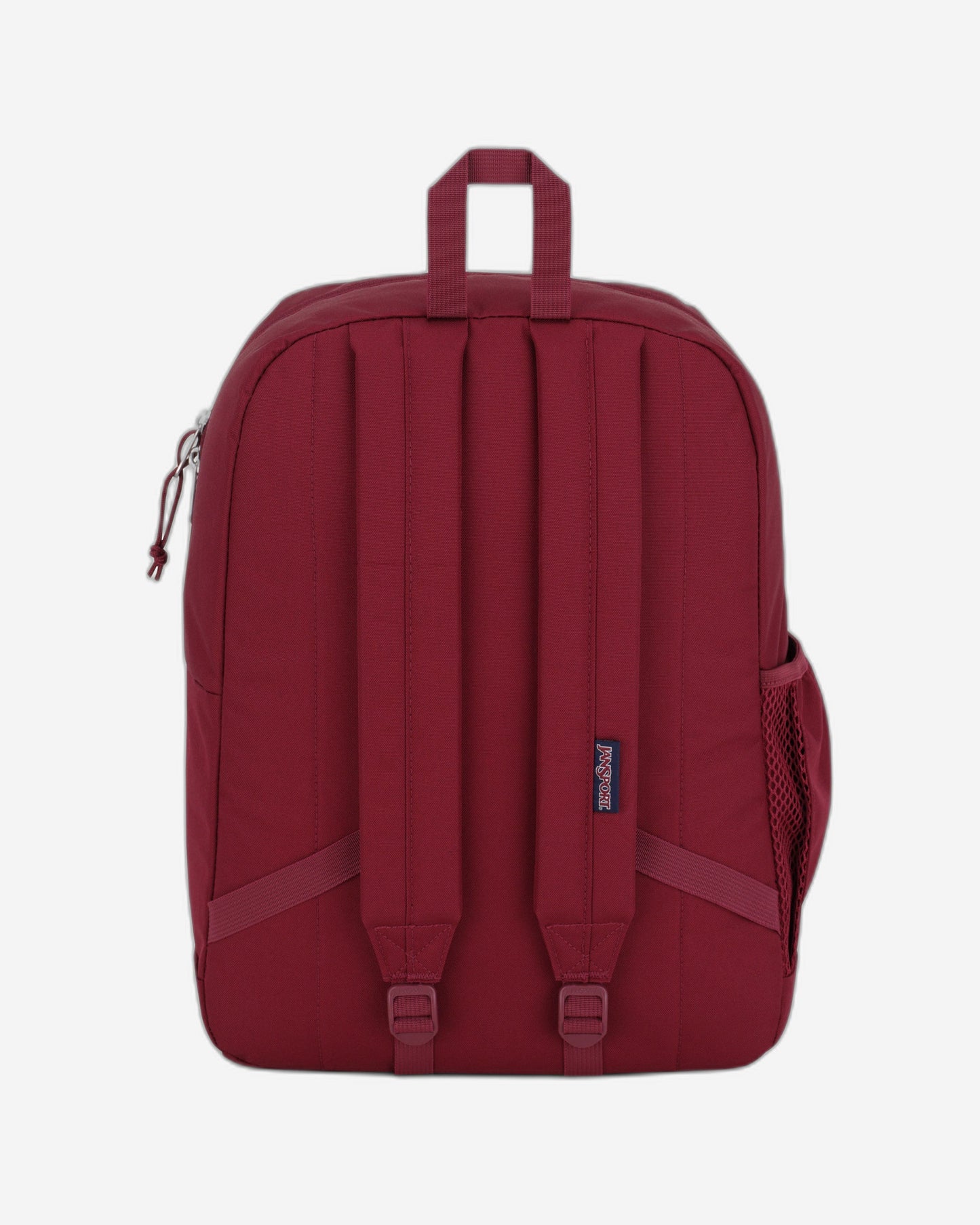 حقيبة ظهر JanSport Cross Town Plus متوسطة الحجم للكمبيوتر المحمول باللون الأحمر البني EK0A5BLBN621