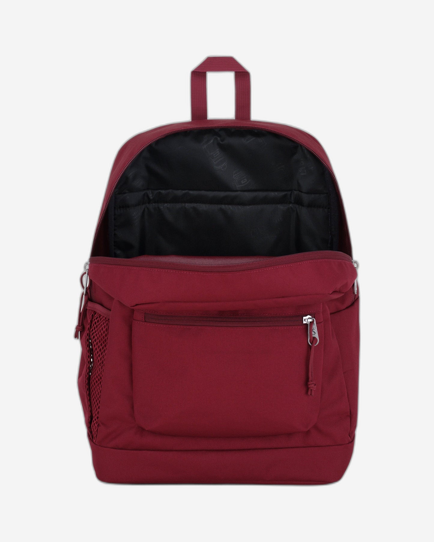 حقيبة ظهر JanSport Cross Town Plus متوسطة الحجم للكمبيوتر المحمول باللون الأحمر البني EK0A5BLBN621