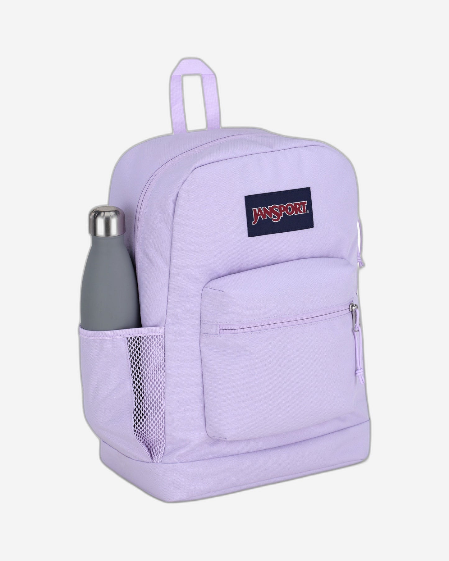حقيبة ظهر JanSport Cross Town Plus متوسطة الحجم للكمبيوتر المحمول بلون بنفسجي فاتح EK0A5BLBW301