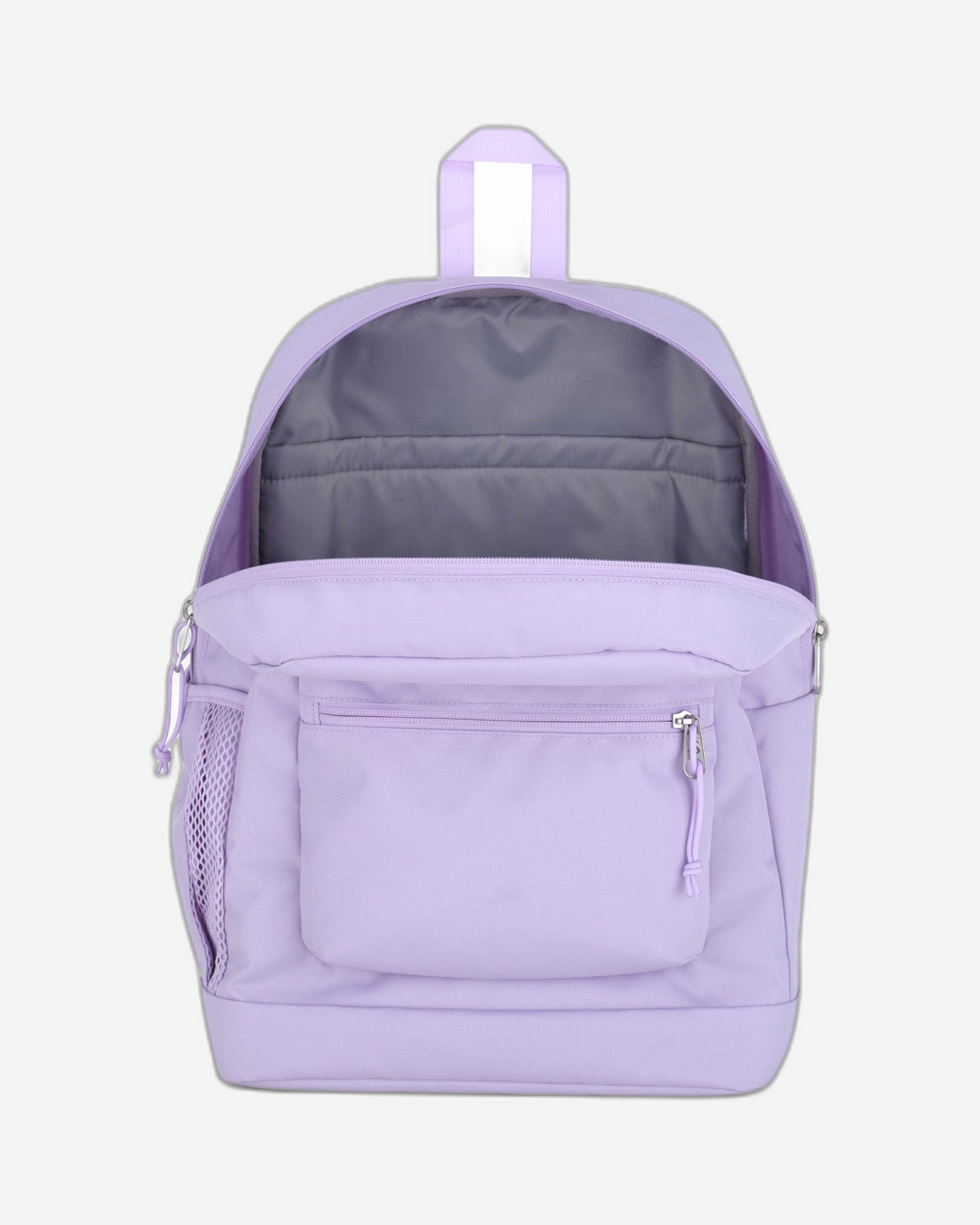 حقيبة ظهر JanSport Cross Town Plus متوسطة الحجم للكمبيوتر المحمول بلون بنفسجي فاتح EK0A5BLBW301