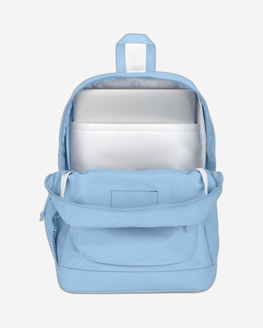 حقيبة ظهر JanSport Cross Town Plus متوسطة الحجم للكمبيوتر المحمول باللون الأزرق الداكن EK0A5BLBN571