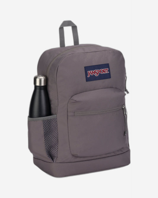 حقيبة ظهر JanSport Cross Town Plus متوسطة الحجم للكمبيوتر المحمول باللون الرمادي الجرافيتي EK0A5BLBN601