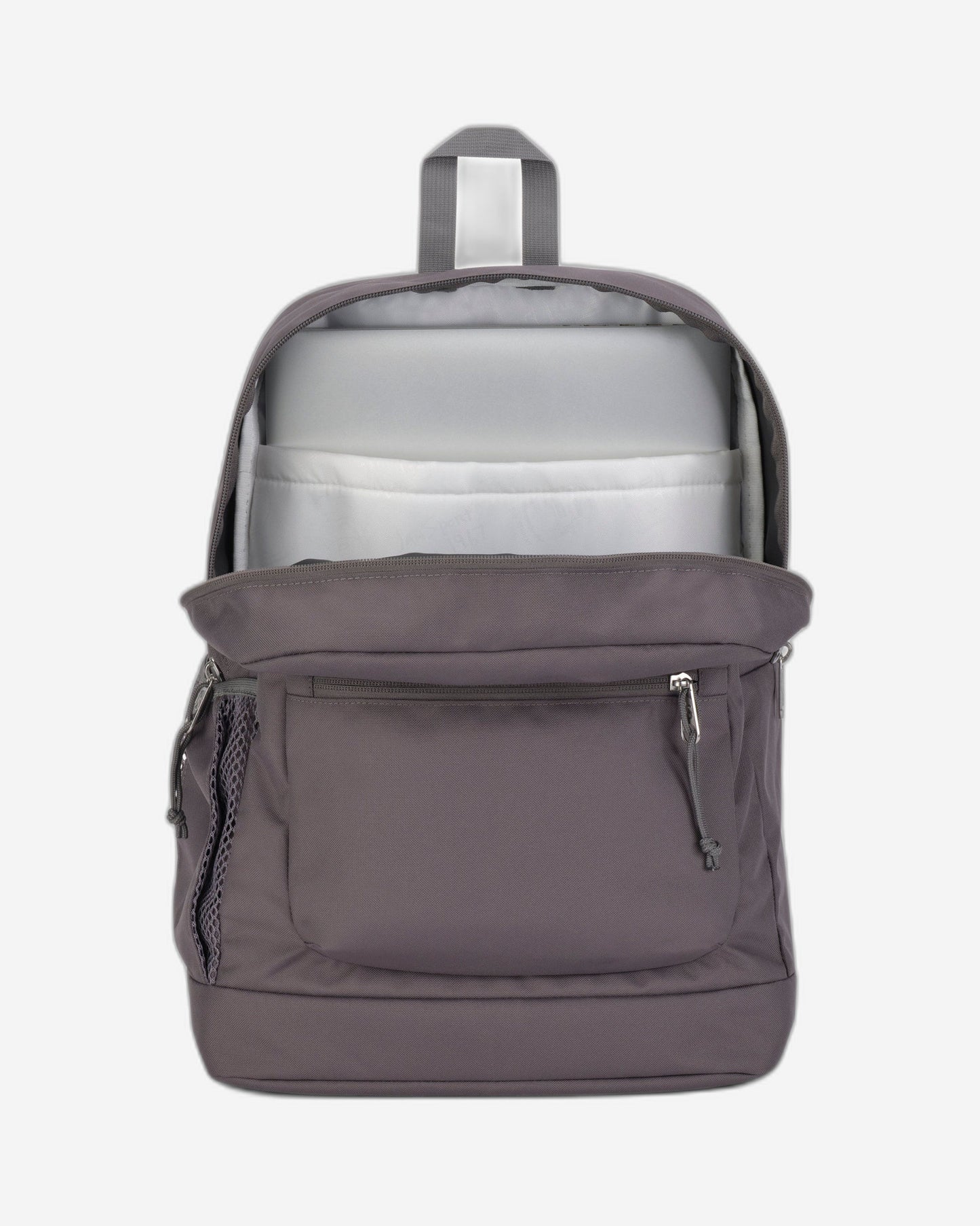 حقيبة ظهر JanSport Cross Town Plus متوسطة الحجم للكمبيوتر المحمول باللون الرمادي الجرافيتي EK0A5BLBN601