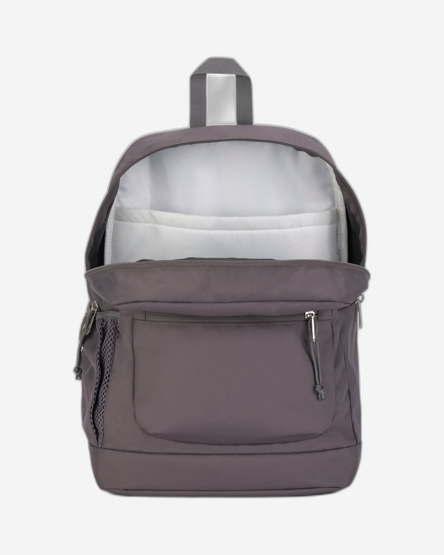 حقيبة ظهر JanSport Cross Town Plus متوسطة الحجم للكمبيوتر المحمول باللون الرمادي الجرافيتي EK0A5BLBN601