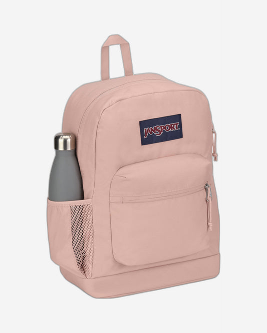 حقيبة ظهر JanSport Cross Town Plus متوسطة الحجم للكمبيوتر المحمول Misty Rose EK0A5BLBN591