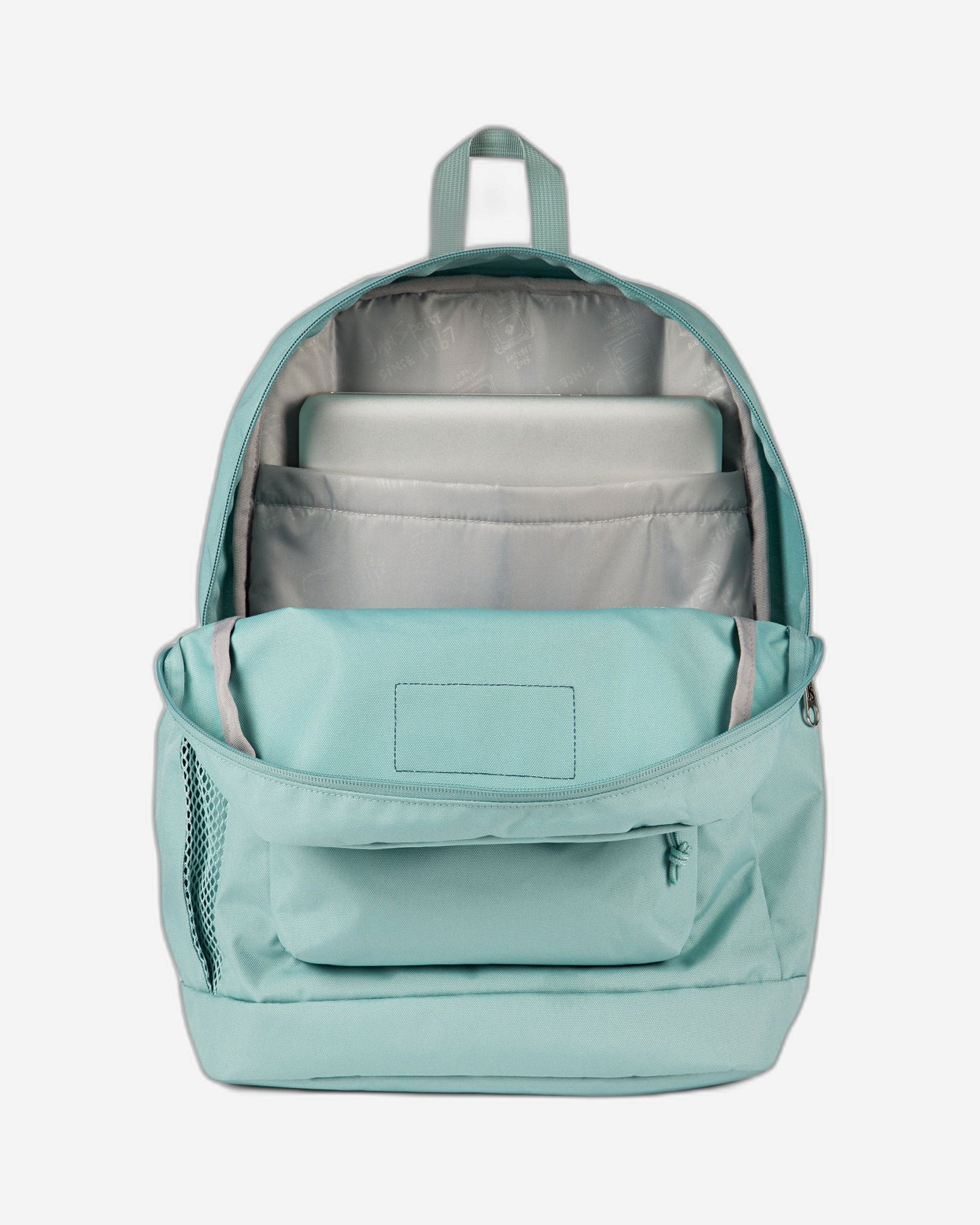 حقيبة ظهر JanSport Cross Town Plus متوسطة الحجم للكمبيوتر المحمول - لون أخضر فاتح EK0A5BLB0W31