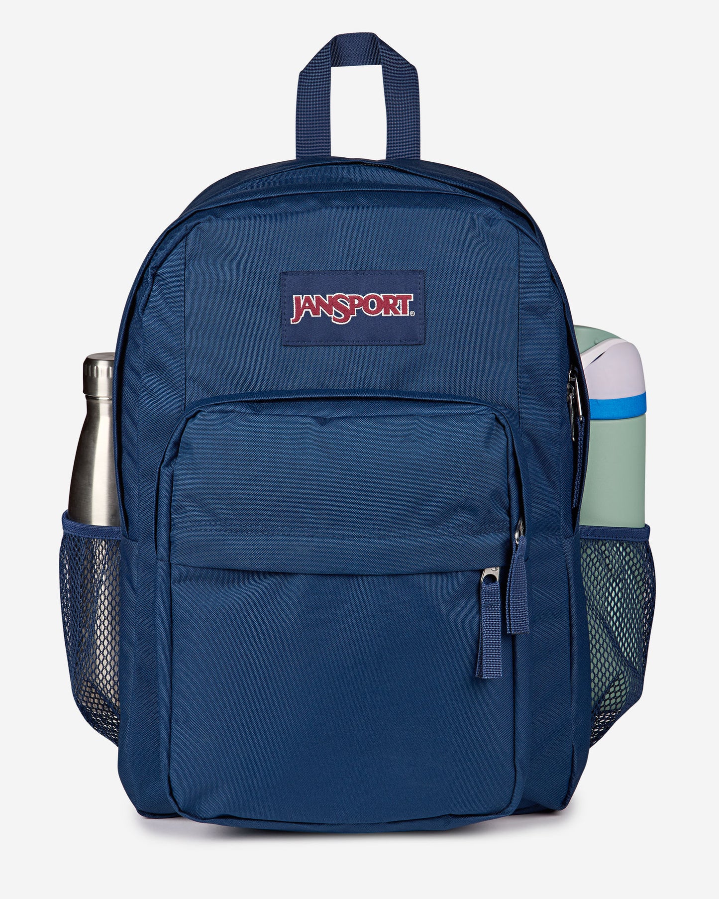 حقيبة ظهر JanSport Big Day Pack متوسطة الحجم باللون الأزرق الداكن EK0A5BLEN541