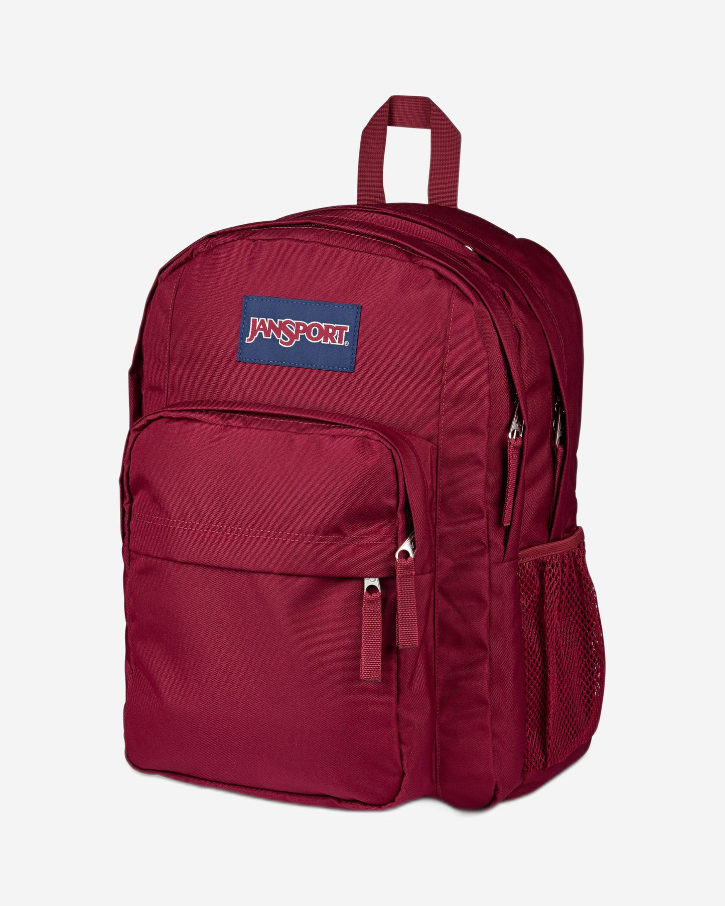 حقيبة ظهر JanSport Big Day Pack متوسطة الحجم باللون الأحمر البني EK0A5BLEN621