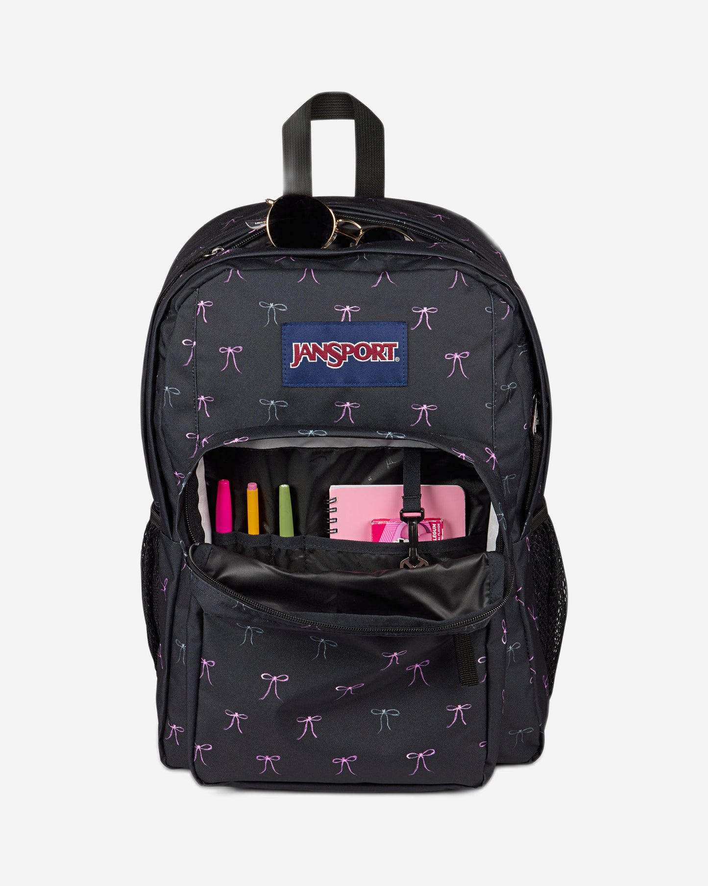 حقيبة ظهر JanSport Big Day متوسطة الحجم بتصميم Bad Bows