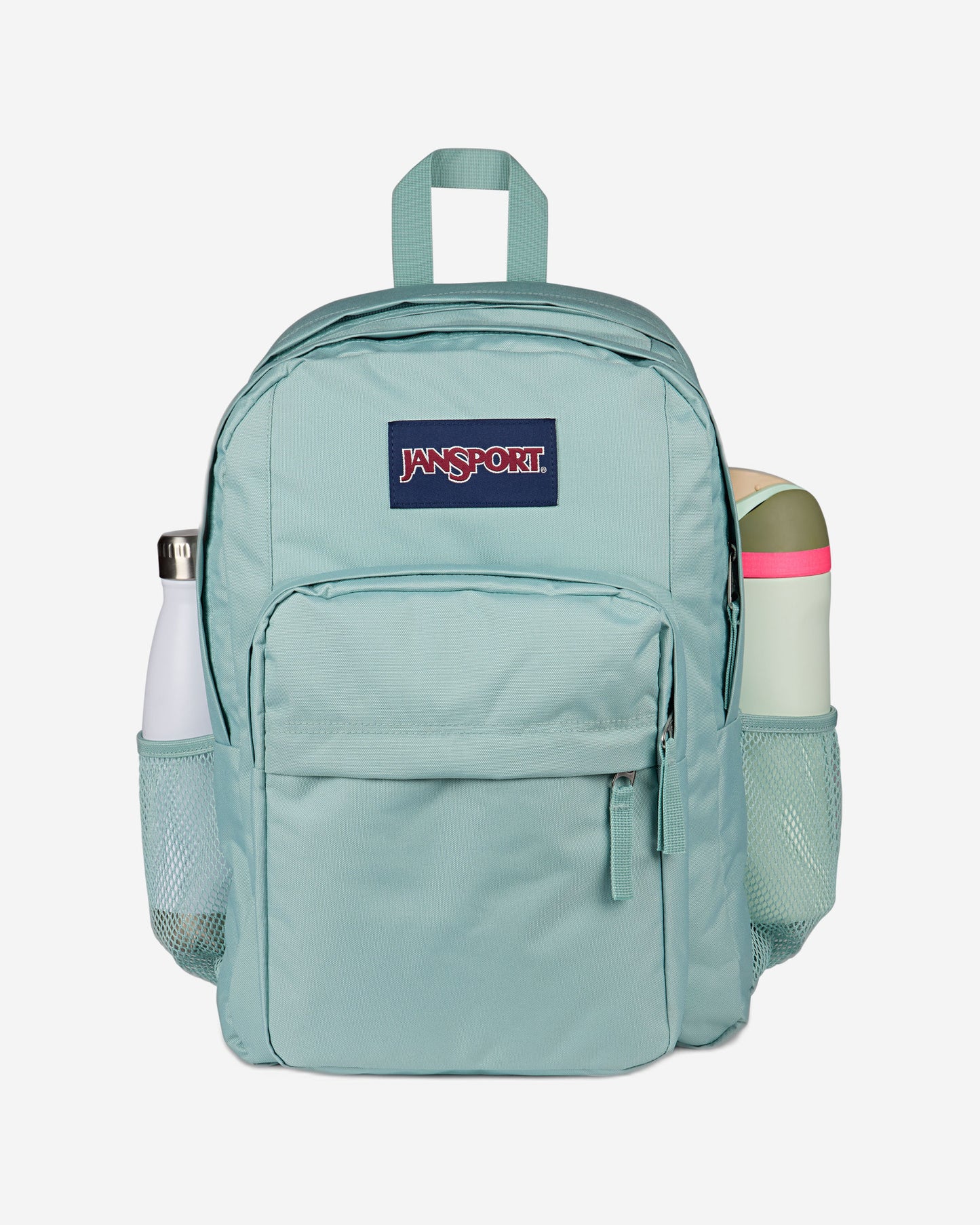 حقيبة ظهر JanSport Big Day Pack متوسطة الحجم بلون أخضر فاتح EK0A5BLE0W31