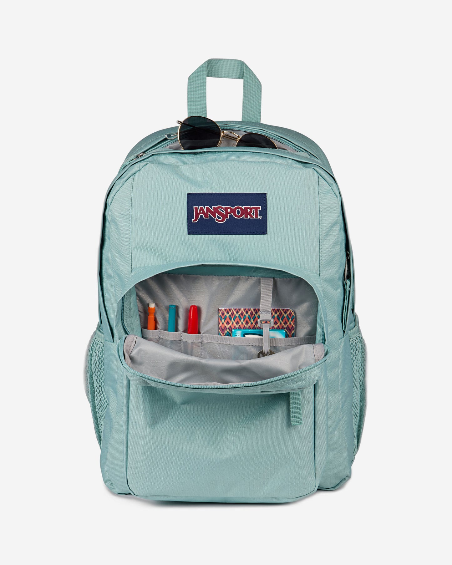حقيبة ظهر JanSport Big Day Pack متوسطة الحجم بلون أخضر فاتح EK0A5BLE0W31