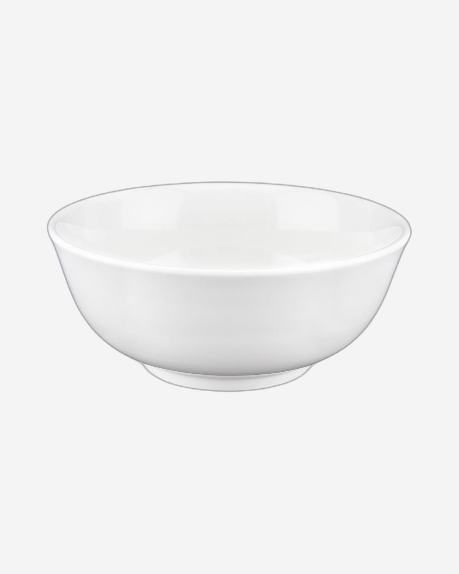 وعاء ضيافة ضحل، أبيض، ٢٣ سم - وعاء سيراميك أنيق لتقديم الطعام والوجبات الخفيفة