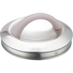 غلاية شاي صافرة من الفولاذ المقاوم للصدأ JURA من Cuisine Art، سعة 3.0 لتر، لون بيج، مصنوعة من الفولاذ المقاوم للصدأ 201، مقبض من النايلون، طلاء ناعم الملمس، غليان سريع، قاعدة واحدة 18/0، مناسبة للاستخدام على جميع مواقد الطهي