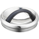 غلاية شاي صفارة من الفولاذ المقاوم للصدأ من كويزين آرت كلارا 201، سعة 2.5 لتر، فضية اللون، مصقولة بمرآة، مقبض نايلون ثابت، بطانة داخلية من الساتان، سريعة الغليان، مناسبة للاستخدام على جميع مواقد الطهي