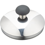 غلاية شاي صافرة من الفولاذ المقاوم للصدأ من كويزين آرت برين، سعة 2.5 لتر، لون فضي، مقبض من النايلون، لمسة نهائية من الساتان، فولاذ مقاوم للصدأ 201، طلاء ناعم الملمس، قاعدة واحدة 18/0، مناسبة للاستخدام على جميع أسطح المواقد