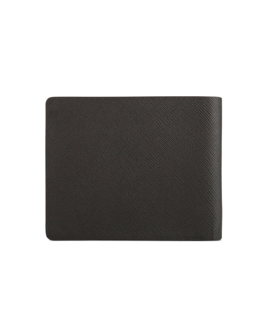 Cross Saffiano Leather 8Cc Slim Bifold Wallet - Black