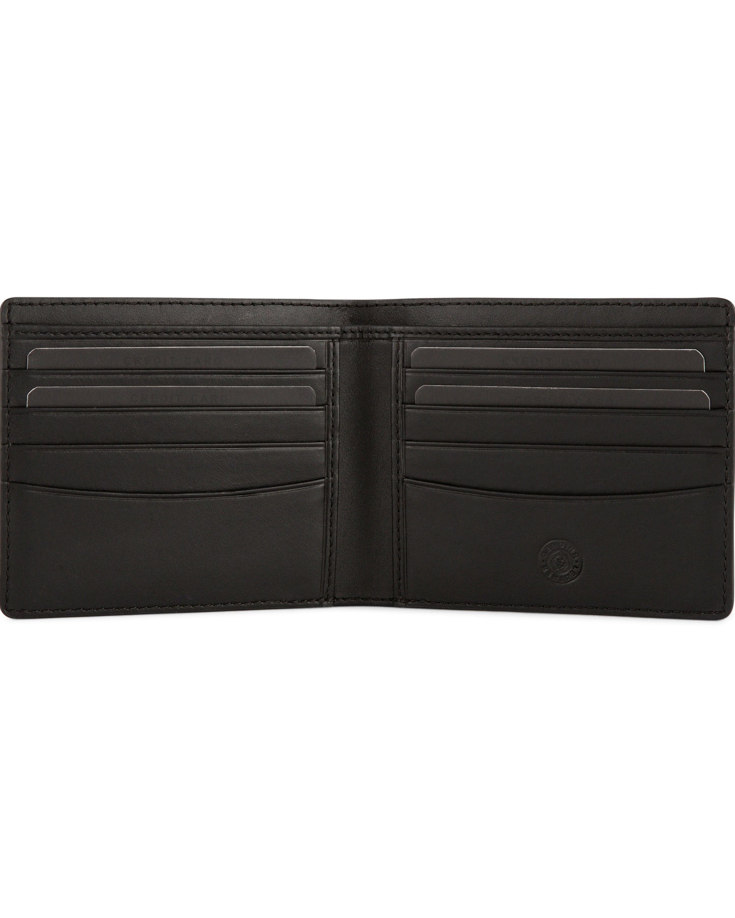 Cross Saffiano Leather 8Cc Slim Bifold Wallet - Black