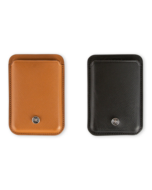 CROSS Soft Grain Leather 6CC Trifold Compact Wallet - Black