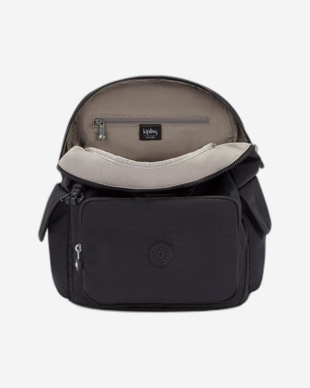حقيبة ظهر كيبلينج سيتي باك سوداء متوسطة الحجم C212147-P39
