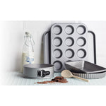 صينية خبز Kc مقاس 35×27 سم، 12 كوبًا، غير لاصقة